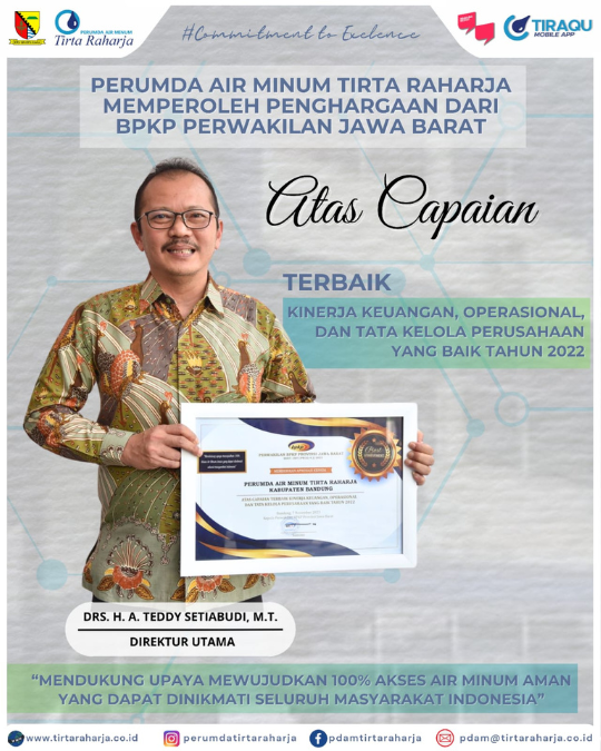 Penghargaan dari BPKP Provinsi Jawa Barat pada BPKP Award 2023
